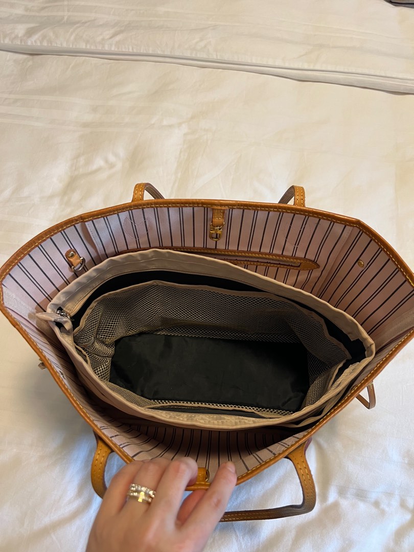 My Luis Vuitton Neverfull GM Review + what organizer I use