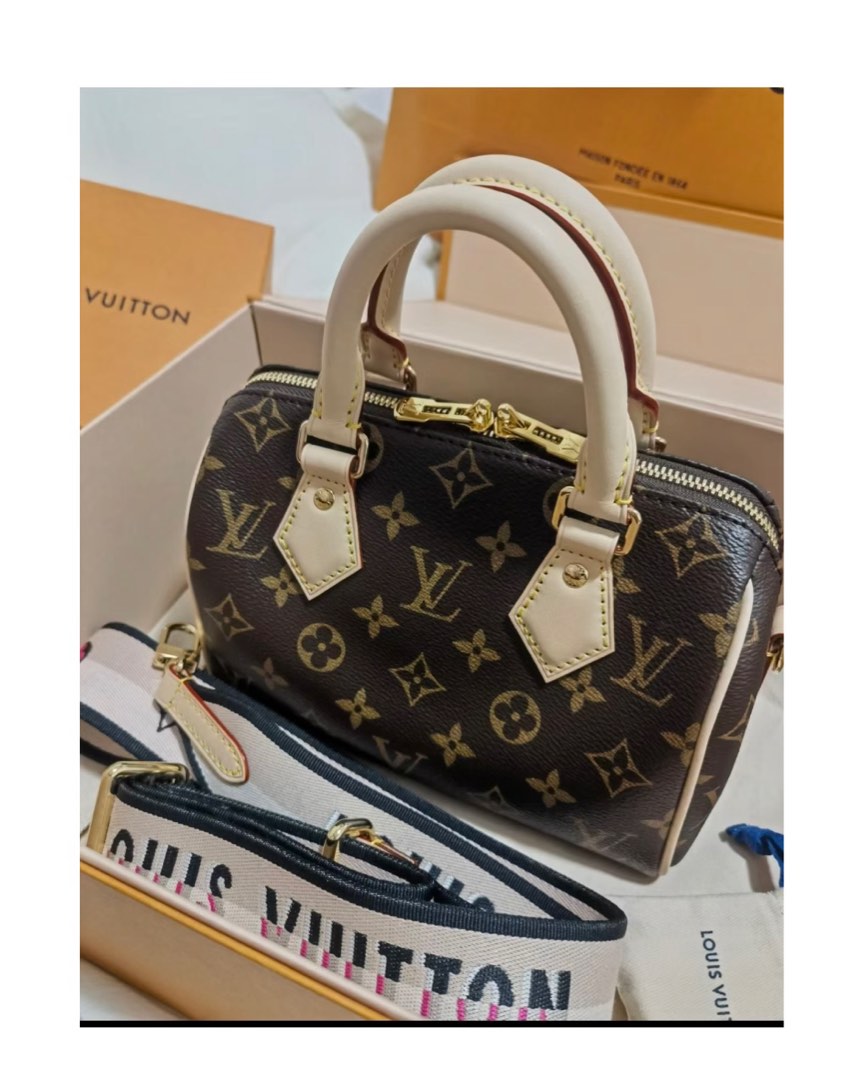 Lv Speedy 20 Bandouliere fullset Mbs receipt 2022, Luxury, Bags & Wallets  on Carousell