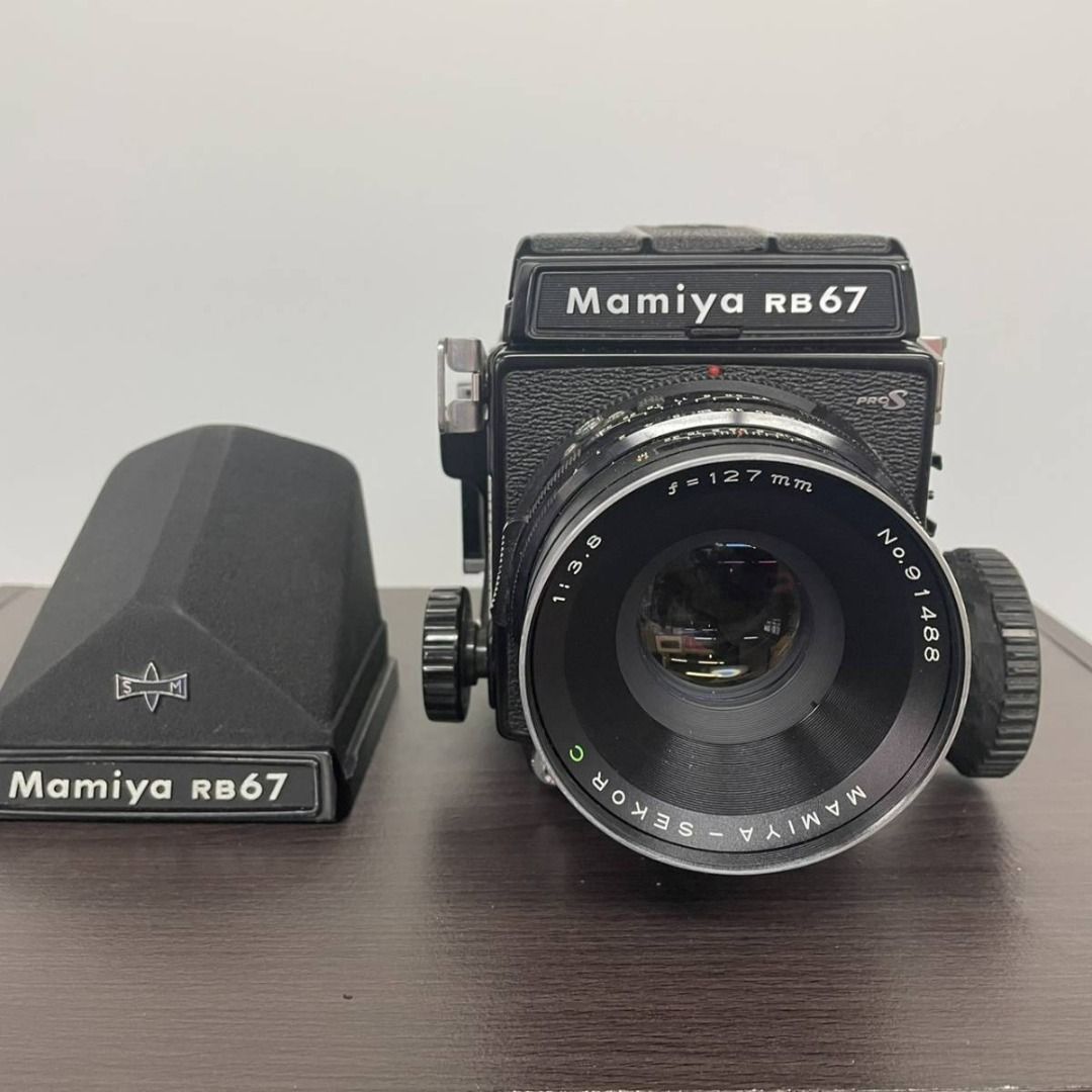 Mamiya RB67 PRO S膠片相機MAMIYA-SEKOR C 1:3.8 f=127mm, 攝影器材