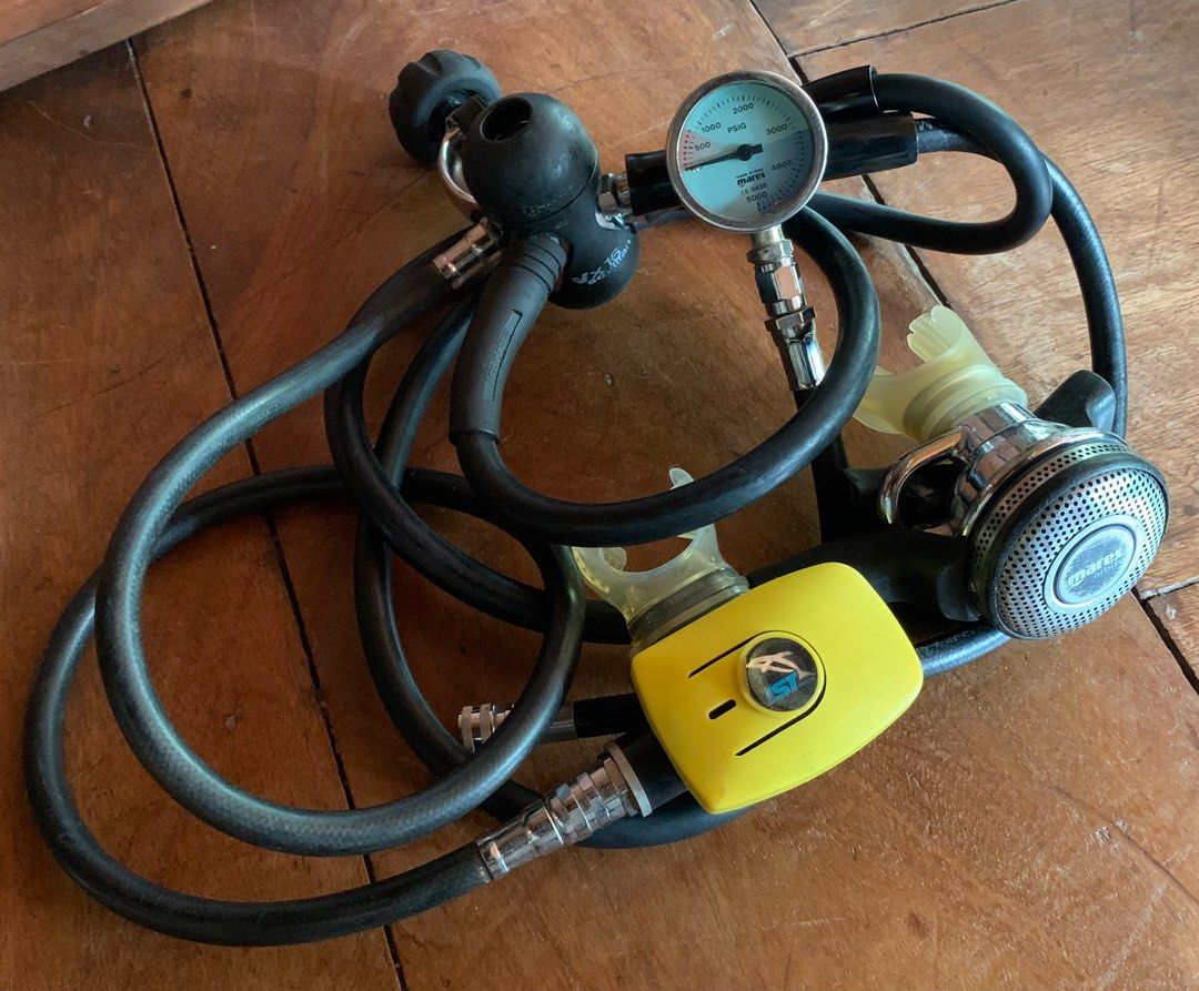 Mares 🇮🇹 VX16 ScS titan orbiter scuba set (Category: Water Sports) located in Makati City. Submitted by diversgodeeper (Listing ID 1250960909, Image 1). Description: For sale is a nice Mares VX16 titan orbiter scuba set. PLEASE VIEW ALL PICTURES, as you will receive the exact item seen. *All scuba gear/life support equipment must be serviced and or inspected by a certified technician before used!* Please email for more info or pics.