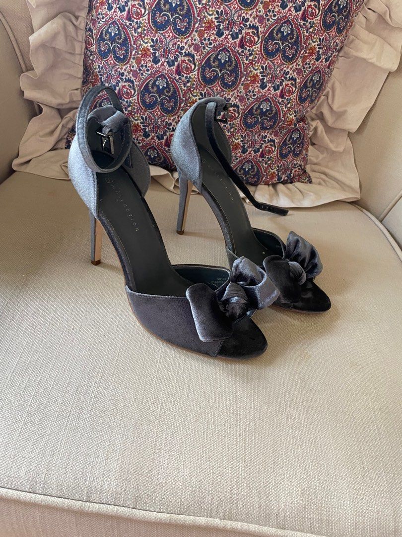 Marks and Spencer Velvet Bow Heels