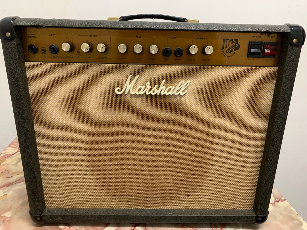 Marshall JTM30 Guitar Amplifier 90s. made in england, Hobbies & Toys, Music & Media, Musical