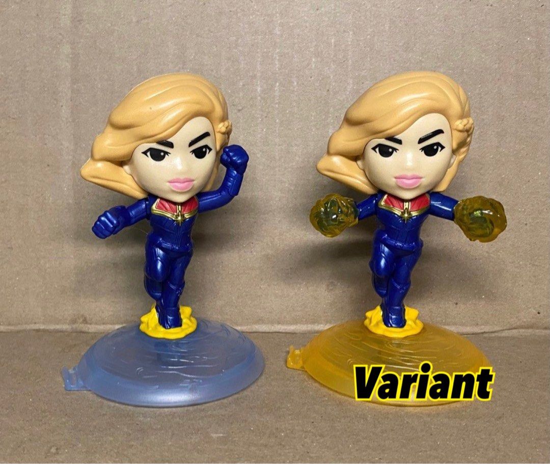 Captain marvel online mcdonalds toys