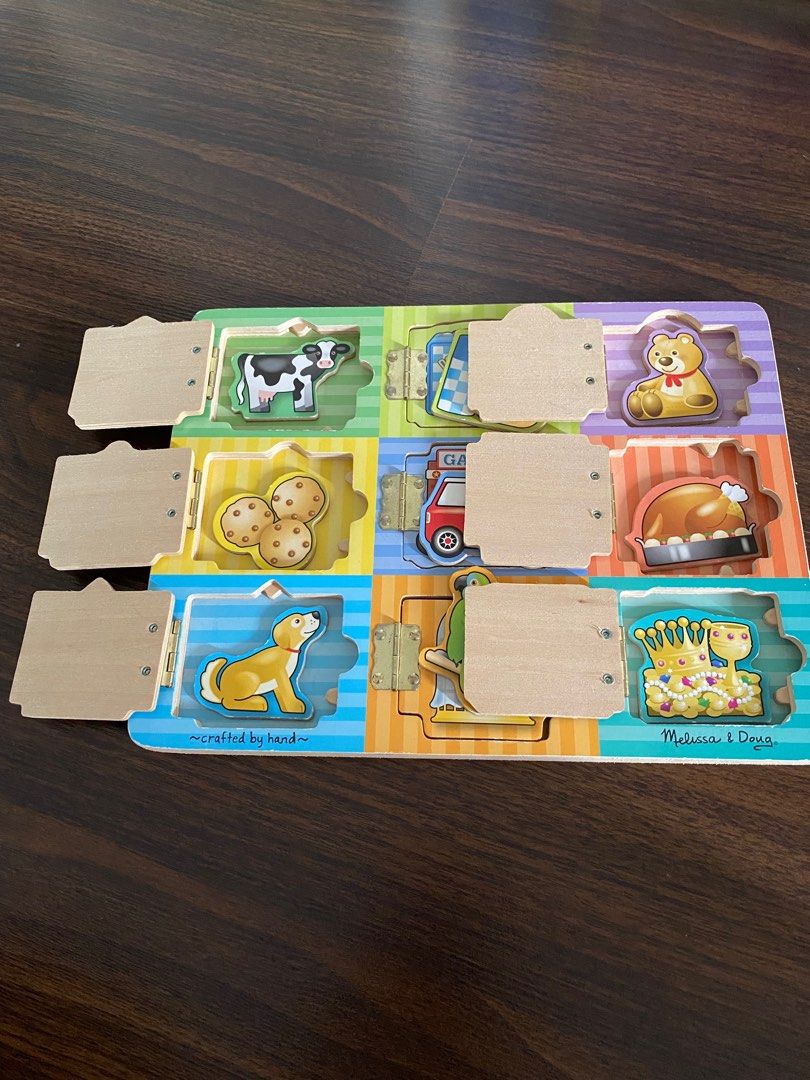 Melissa and doug open door puzzle 2025