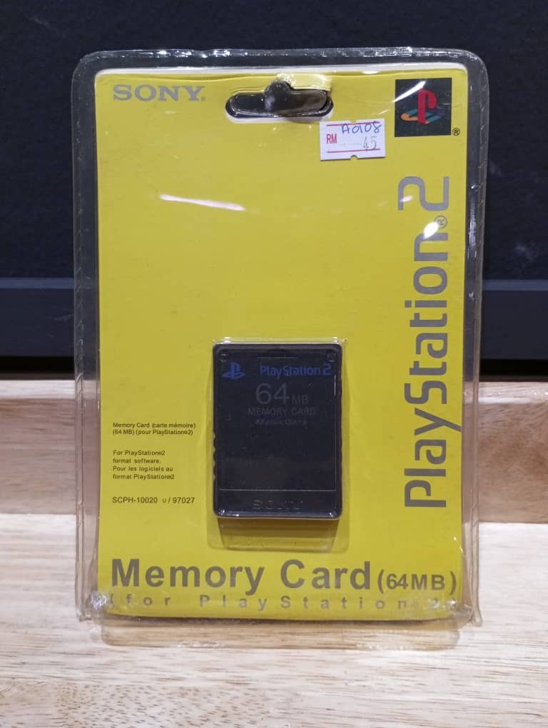 Ps2 memory 2024 card 64mb