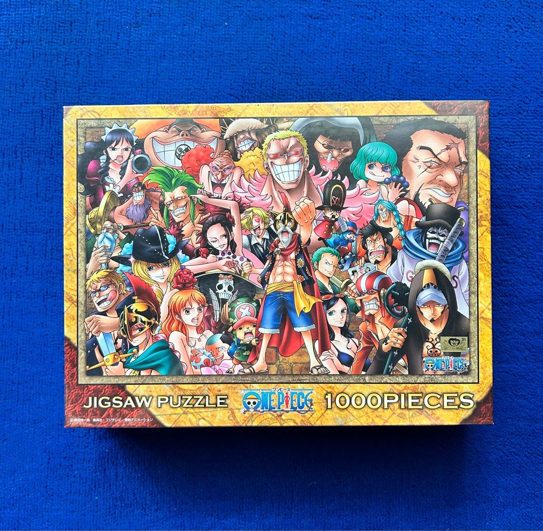 ONE PIECE ANIME JIGSAW PUZZLE 1,000 PCS IMPORTED FROM JAPAN, Hobbies &  Toys, Toys & Games on Carousell