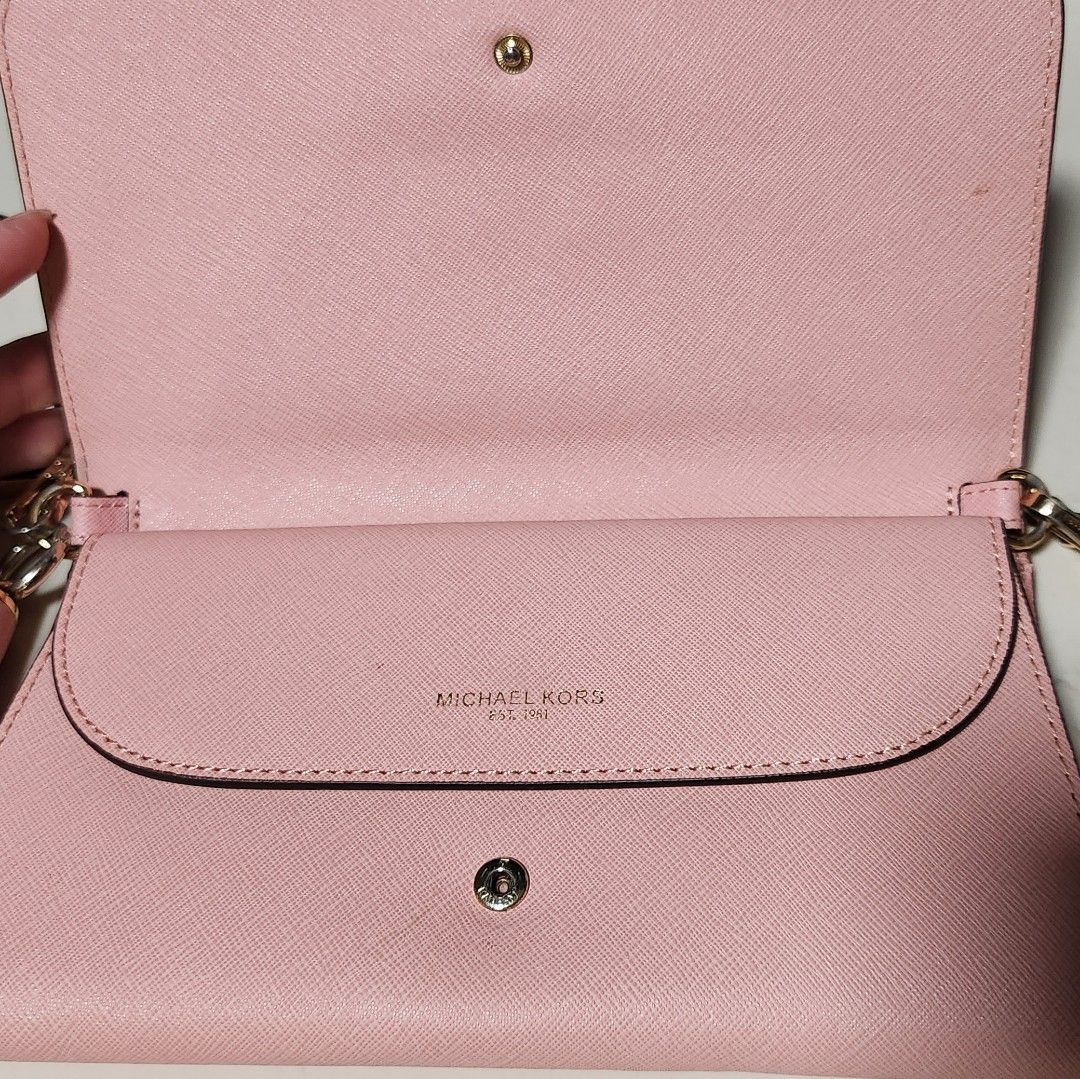 Baby pink new arrivals michael kors wallet