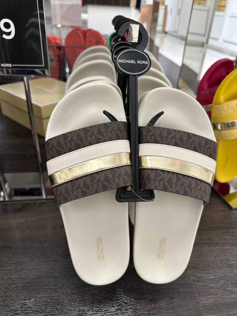 Michael kors slide ons on sale