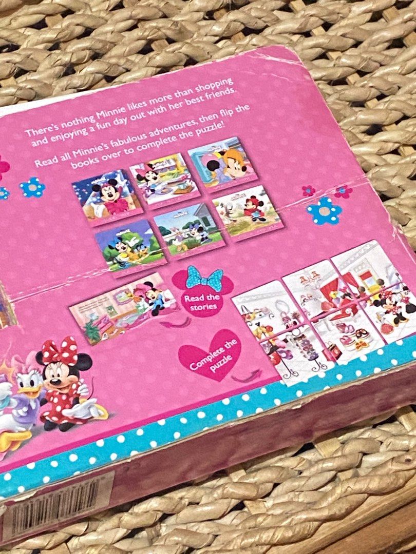Minnie Mouse Board Book Set of 6 on Carousell