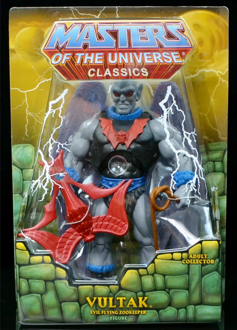 MOTU Classics Vultak MISB Masters of the Universe Origins Revelations ...