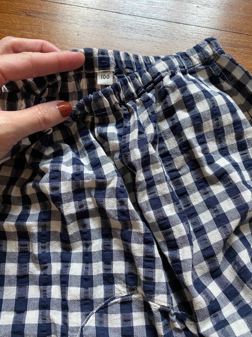 Checkered discount harem pants