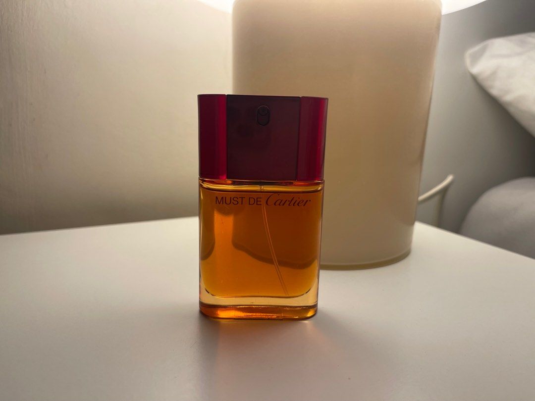 Vintage Must De Cartier Parfum 30ml Beauty Personal Care Fragrance Deodorants on Carousell
