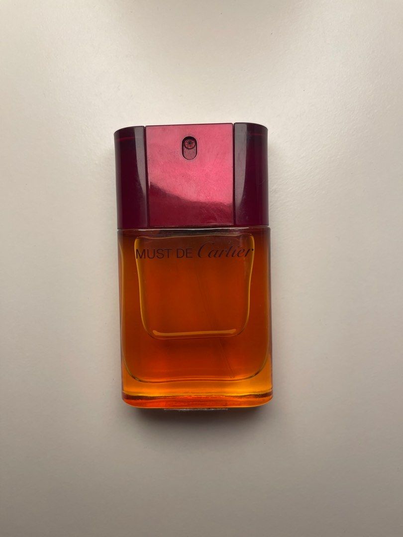 Vintage Must De Cartier Parfum 30ml Beauty Personal Care Fragrance Deodorants on Carousell