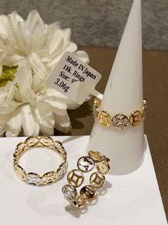 New Arrival Rings 18k jap gold