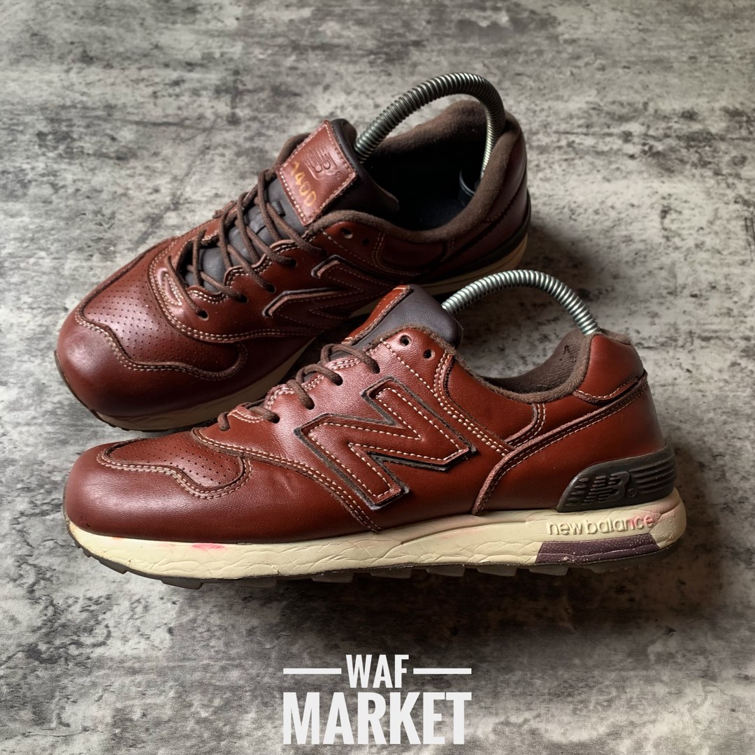 New balance 1400 brown leather clearance