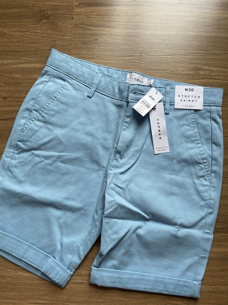 Topman skinny chino discount shorts