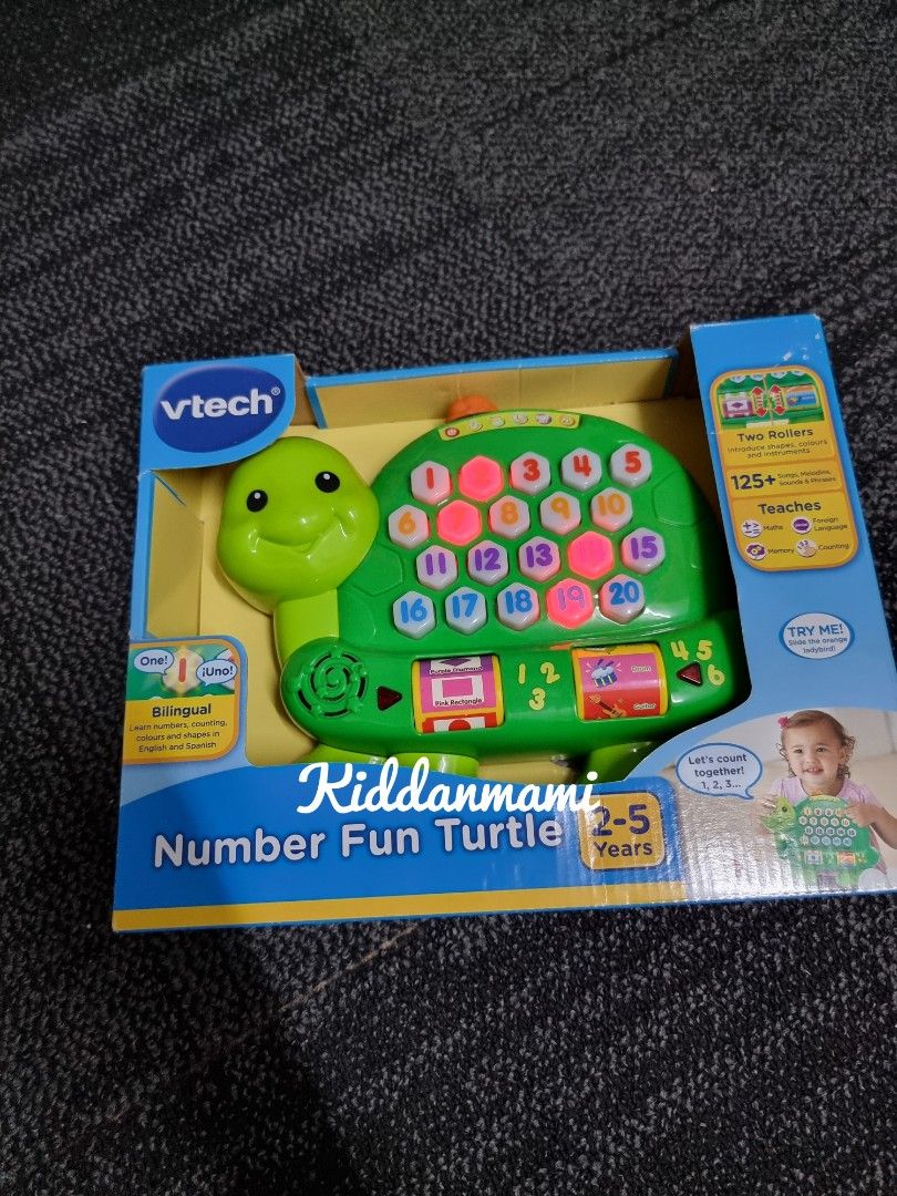 NEW Vtech Number Fun Turtle