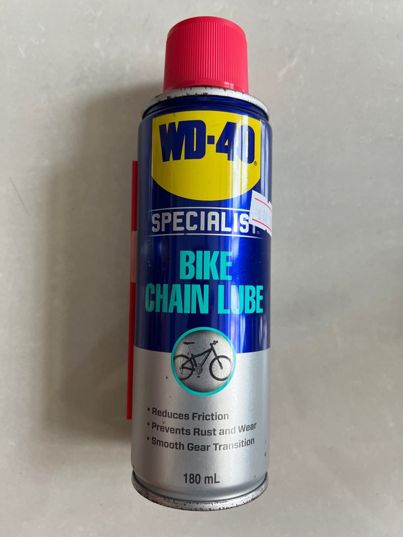 New WD40 Bike Chain Lube (180ml), Sports Equipment, Bicycles & Parts