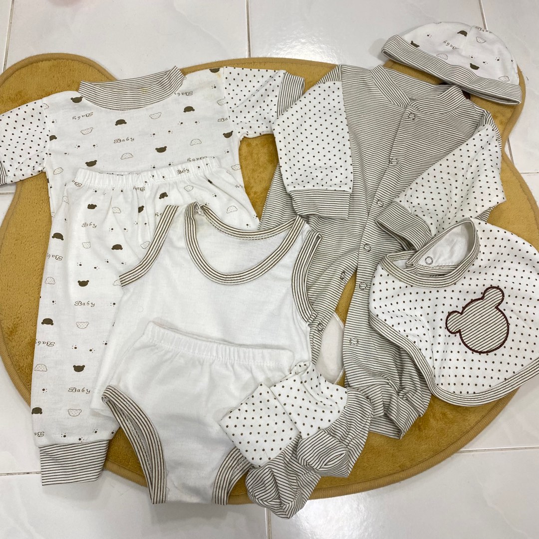 Set baju baby newborn hot sale