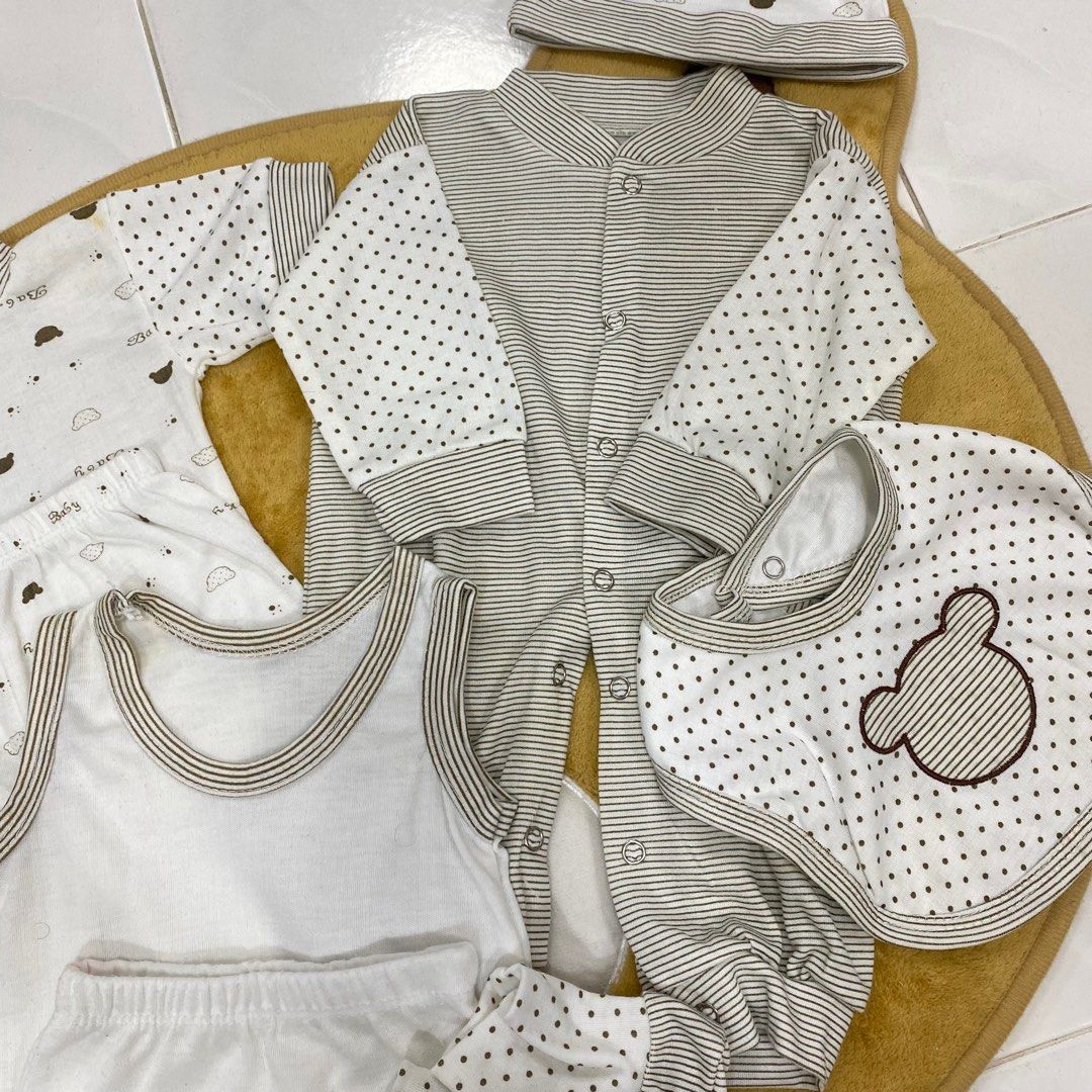 Set baju baby newborn hot sale