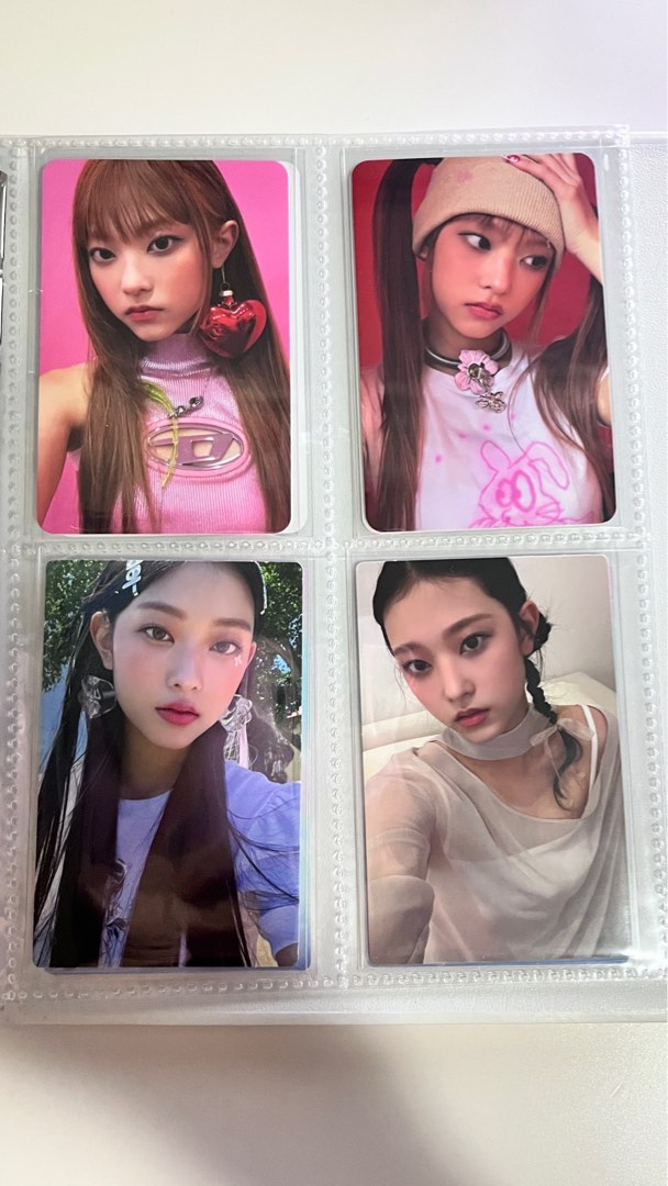 newjeans photocards(˙˘˙ ﾐэ)Э, 興趣及遊戲, 收藏品及紀念品, 韓流