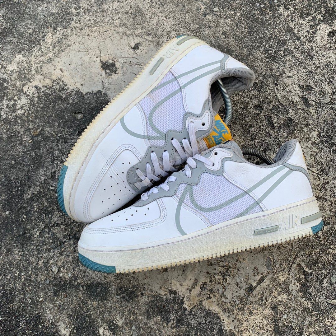 Nike AF1 React Light Smoke Grey