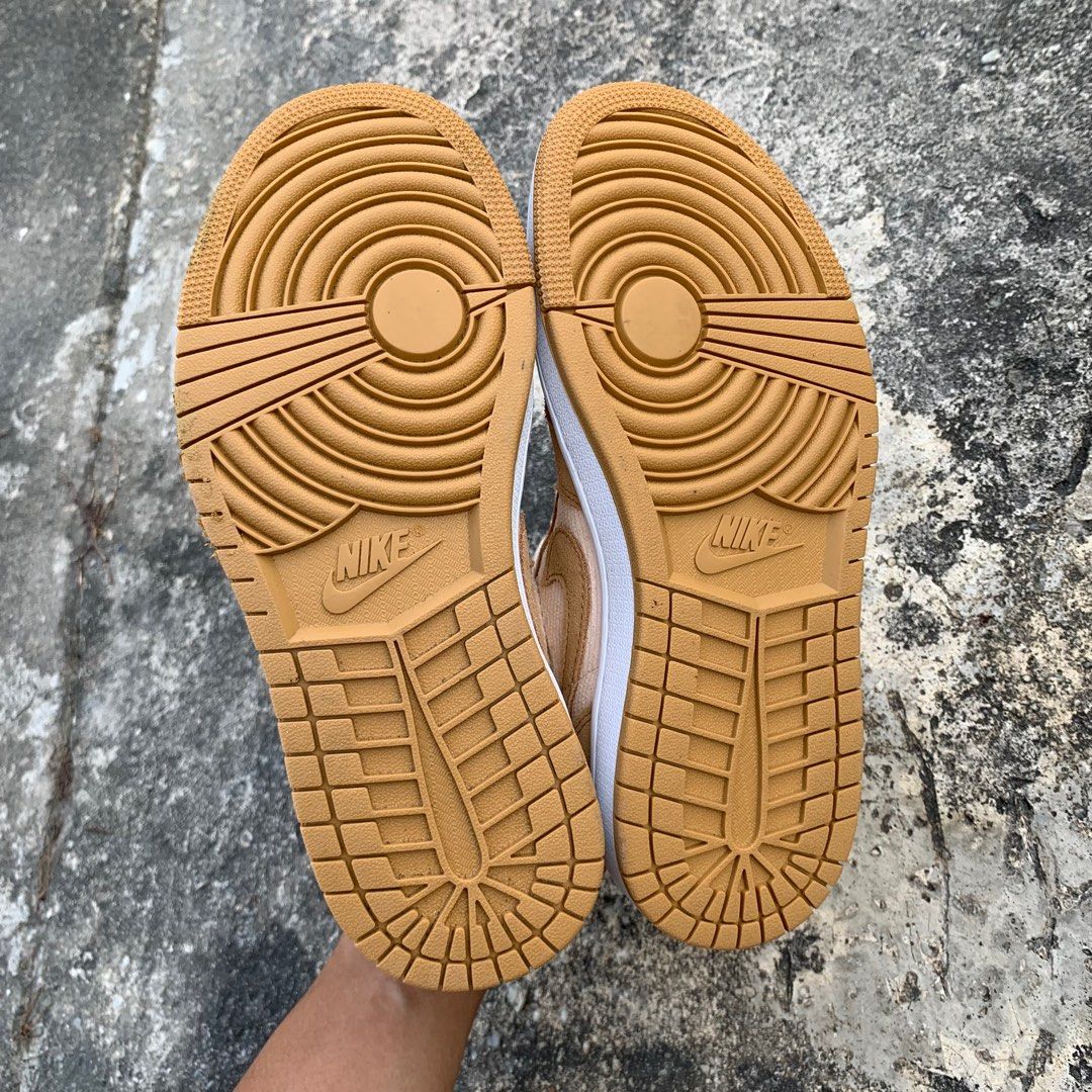 Nike Air Jordan 1 Low Twine Orange Quartz Corduroy on Carousell