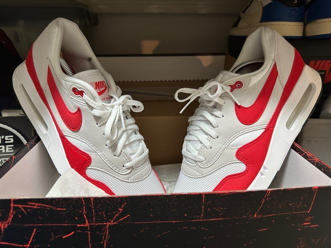 Nike air max discount 1 se university red