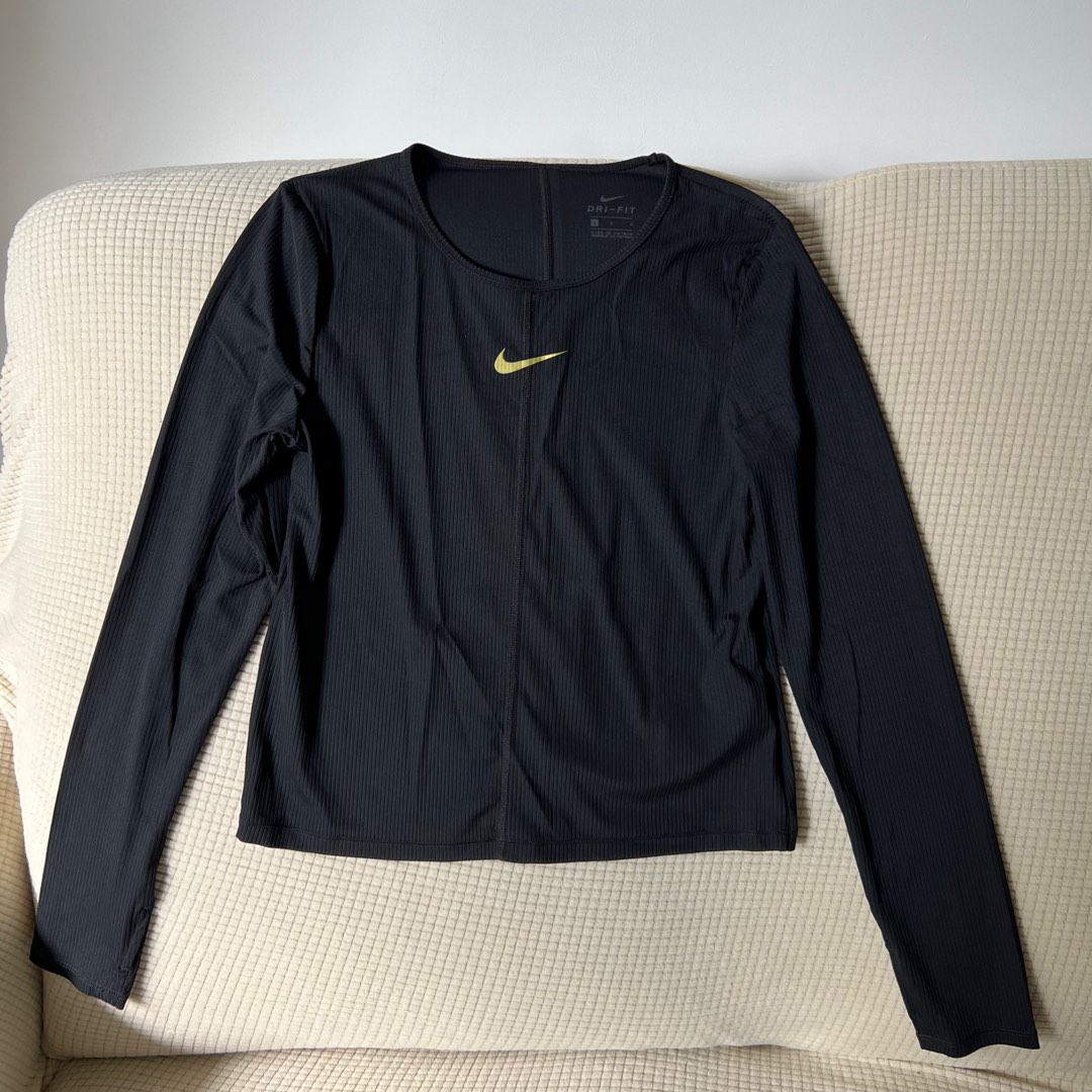 womens nike running top long sleeve
