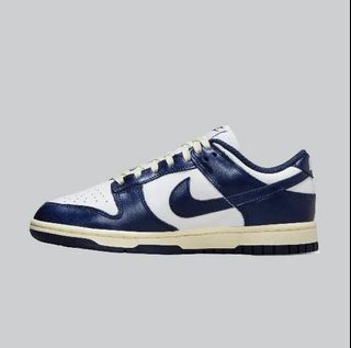 Rare Nike Dunk low baseball 2005 309431-015 Neutral Grey Midnight Navy men  12