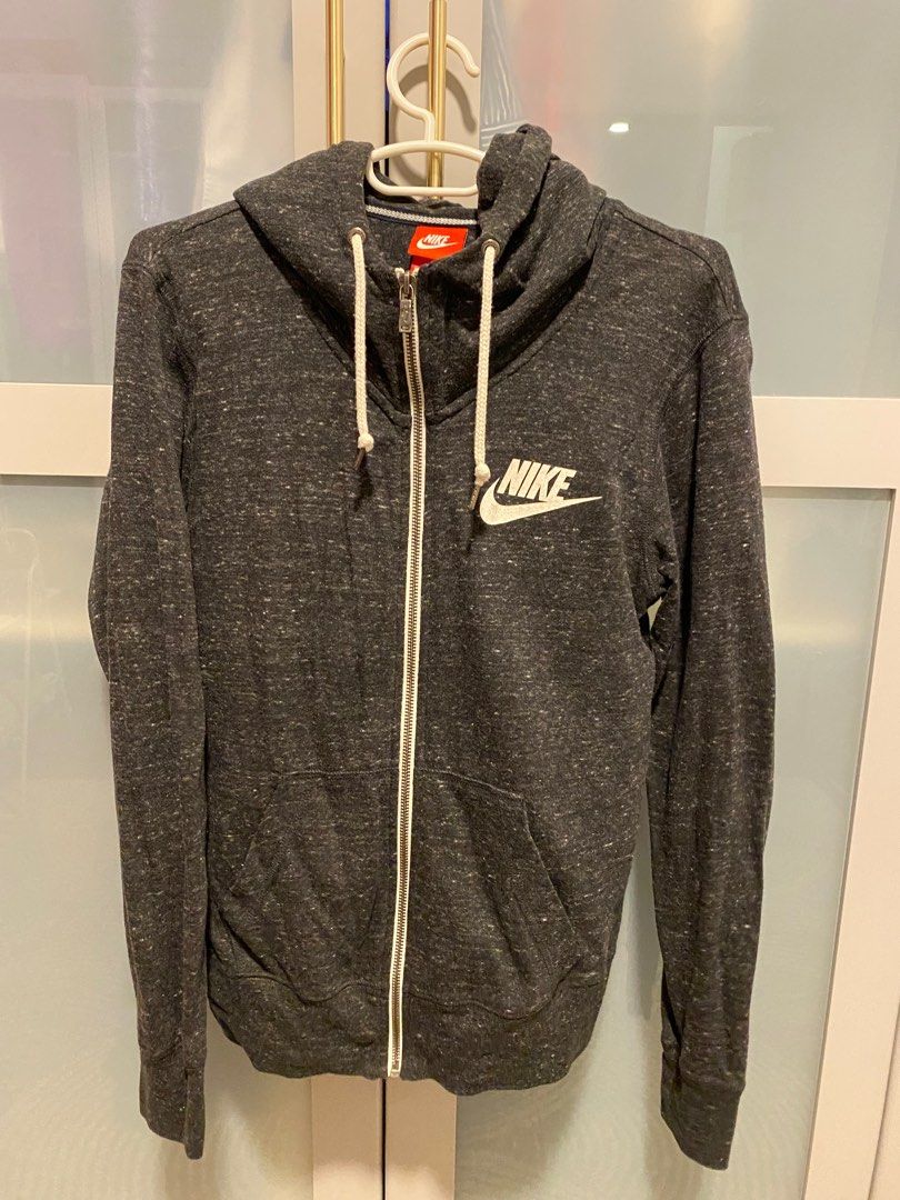 thin nike zip up