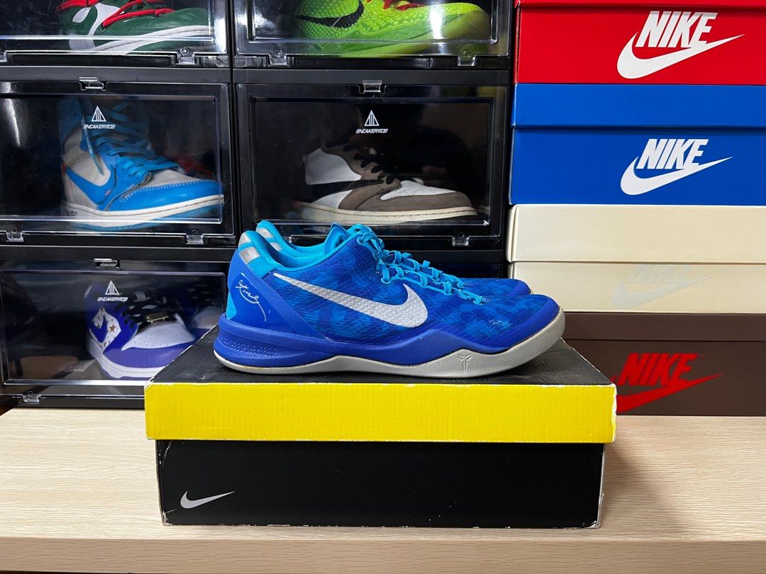 nike kobe 8 blue glow