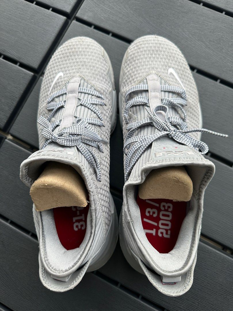 Nike lebron 16 wolf grey best sale