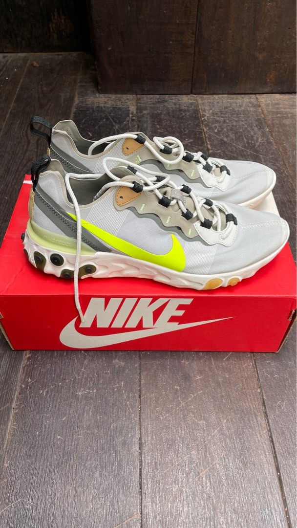 Nike React Element 55 Spruce Aura Men s Fashion Footwear