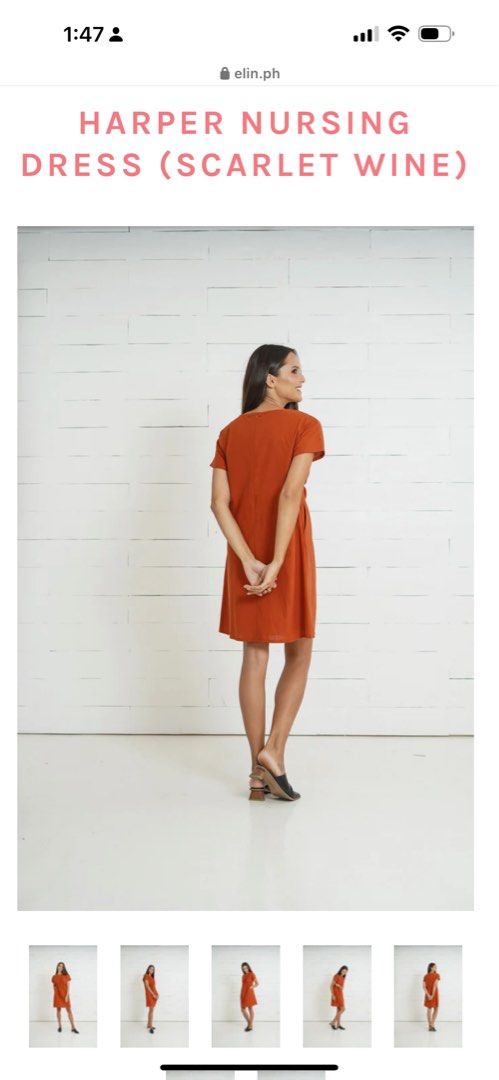Elin nursing dress on sale