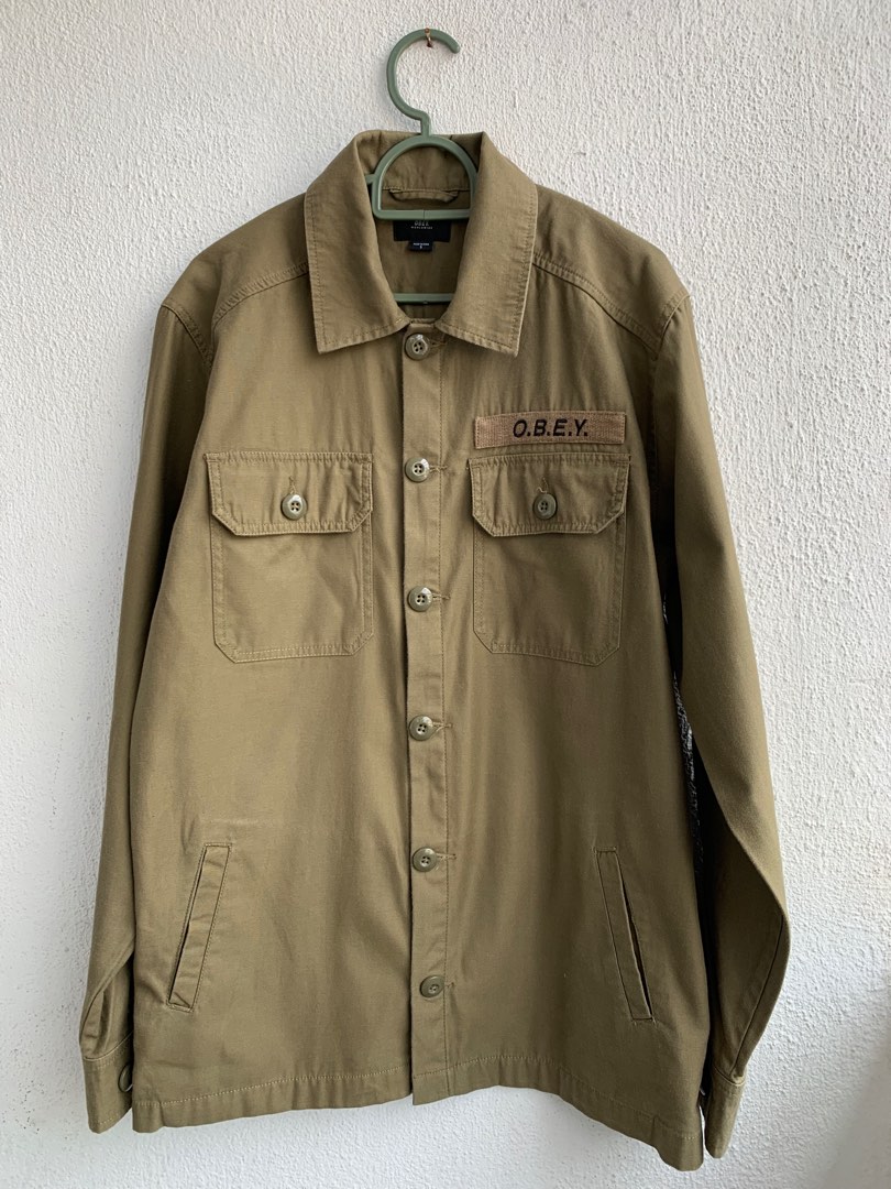 Obey army sale jacket