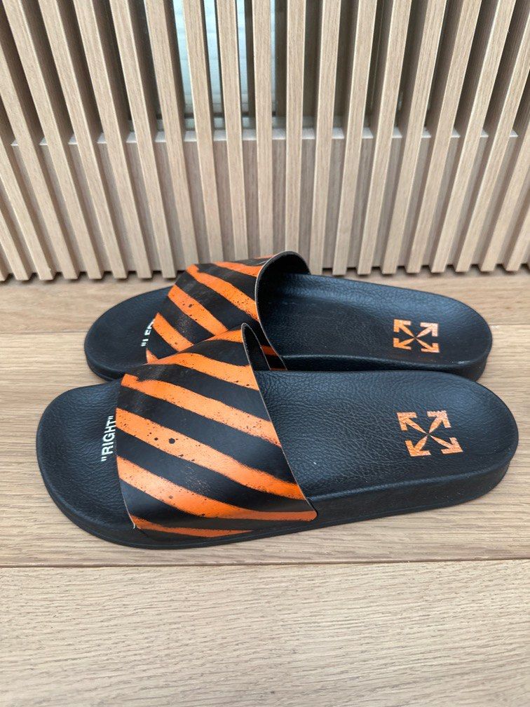 Off white best sale slides sizing