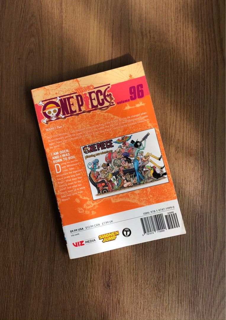 One Piece Wano Manga Volume 96 on Carousell