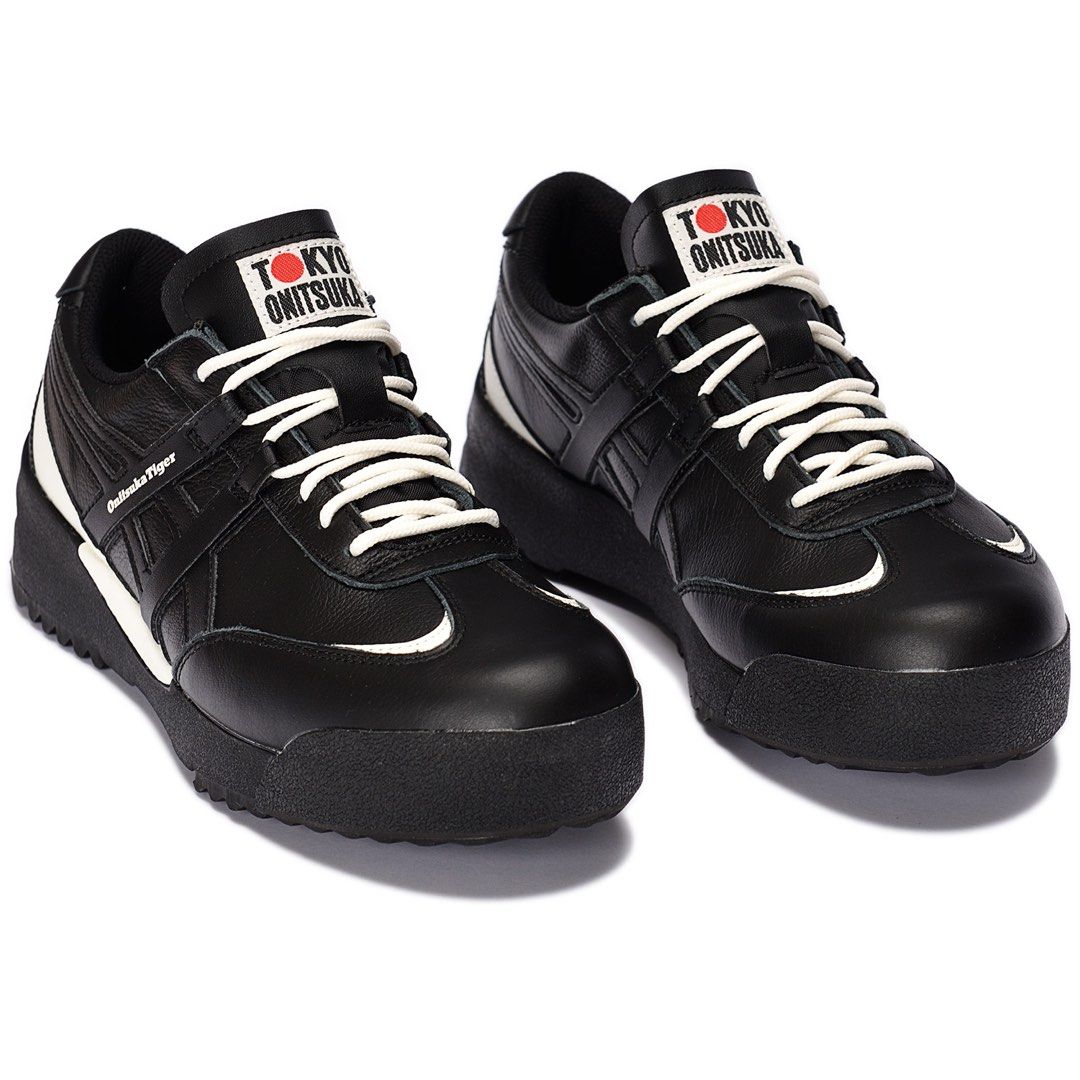 Onitsuka Tiger Delegation Ex Sneakers (Category: Sneakers) located in Singapore. Submitted by mangmangmama (Listing ID 1250944824, Image 1). Description: Authentic Onitsuka Tiger Delegation Ex Sneakers Black/Black colour way bought 2 years ago but only worn maybe thrice max selling bc just doesn’t fit my style now rtp $200 price negotiable but no lowballing pls .