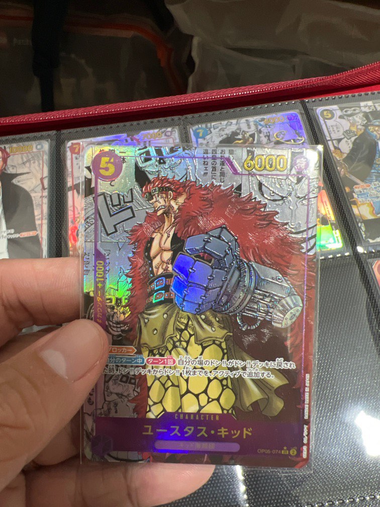 OP05 One Piece Trading Card Game optcg Manga Kidd, Hobbies & Toys