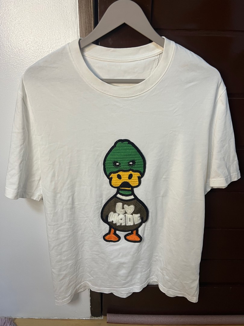 In Hand pictures and small review of LV Duck T-shirt and LV Damier