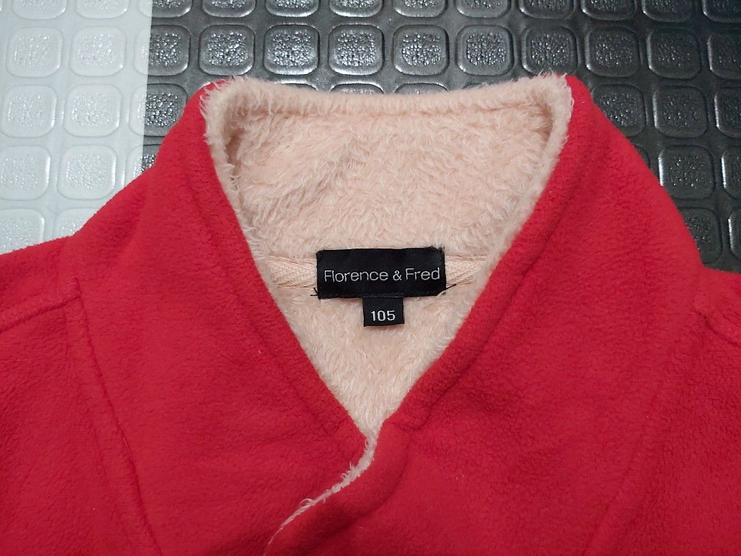 Original Red Florence Fred F F 100 Polyester Jacket Good as New