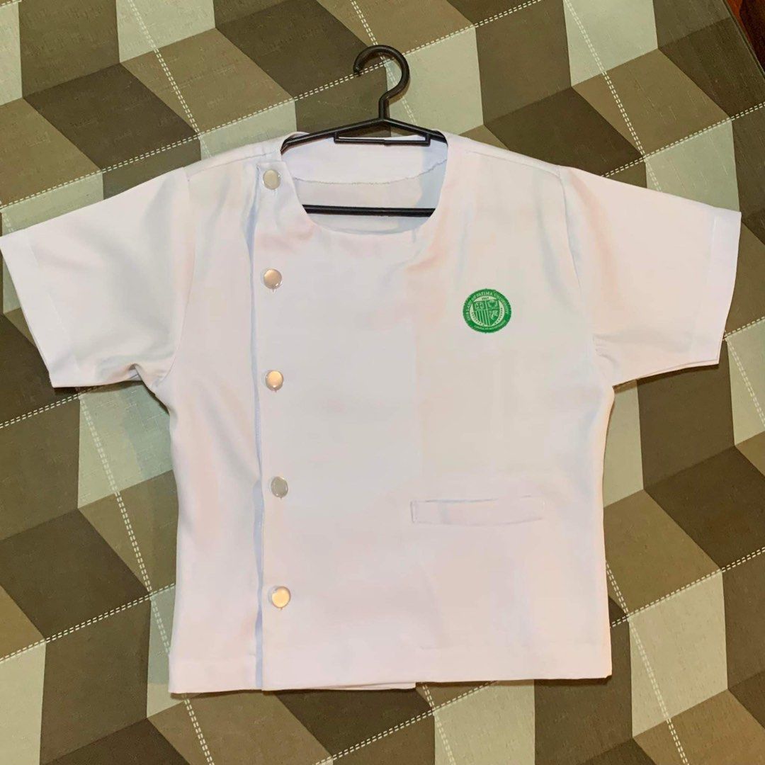 Our Lady of Fatima (OLFU) Med Tech Blouse Uniform on Carousell