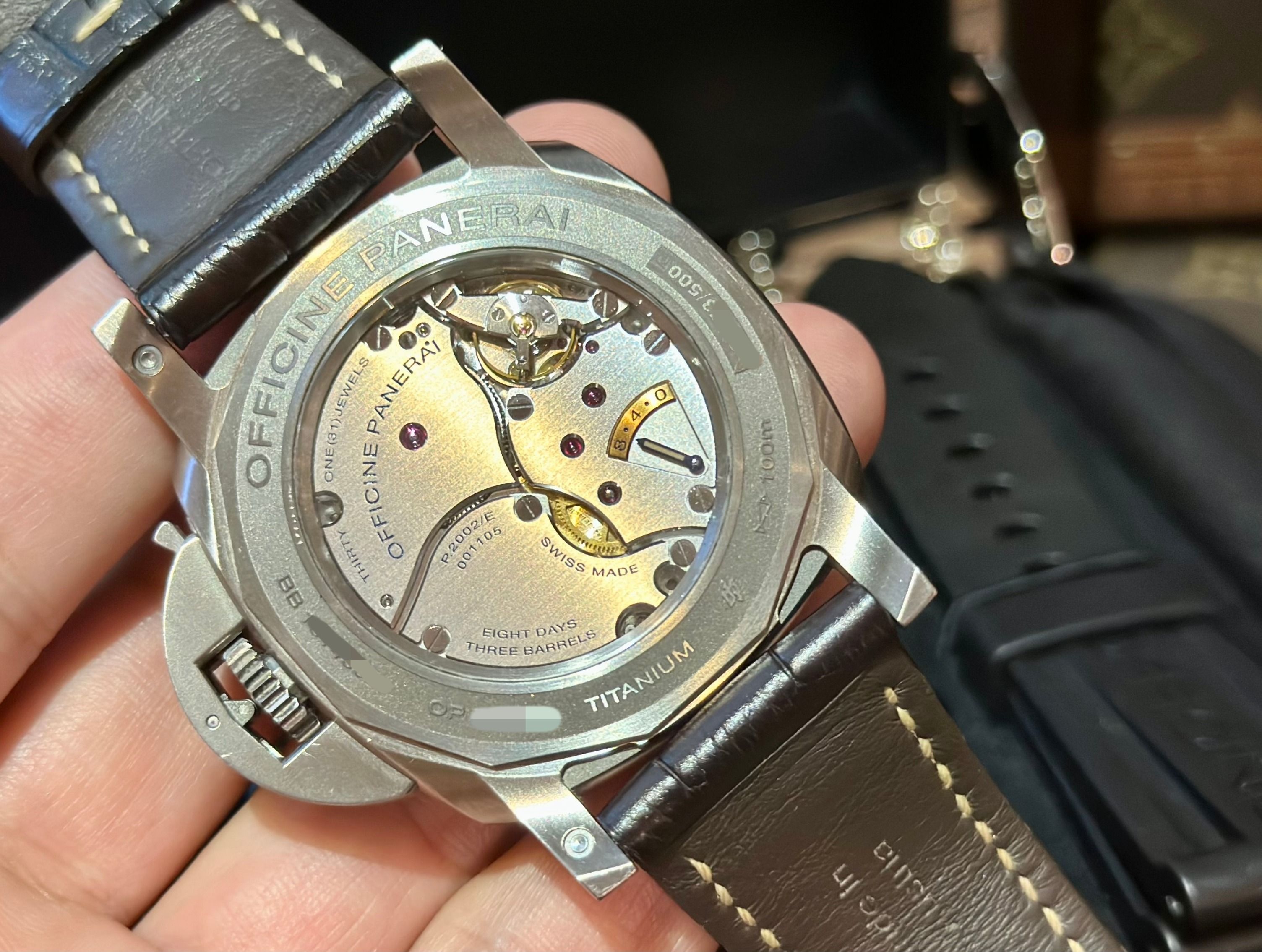 DISCONTINUED PAM000656 Panerai Luminor 1950 GMT Equation of Time PAM 656 Lowest priced in the