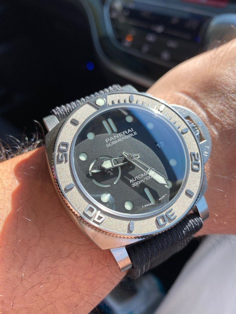 Panerai 984 Submersible Mike Horn edition Luxury Watches on