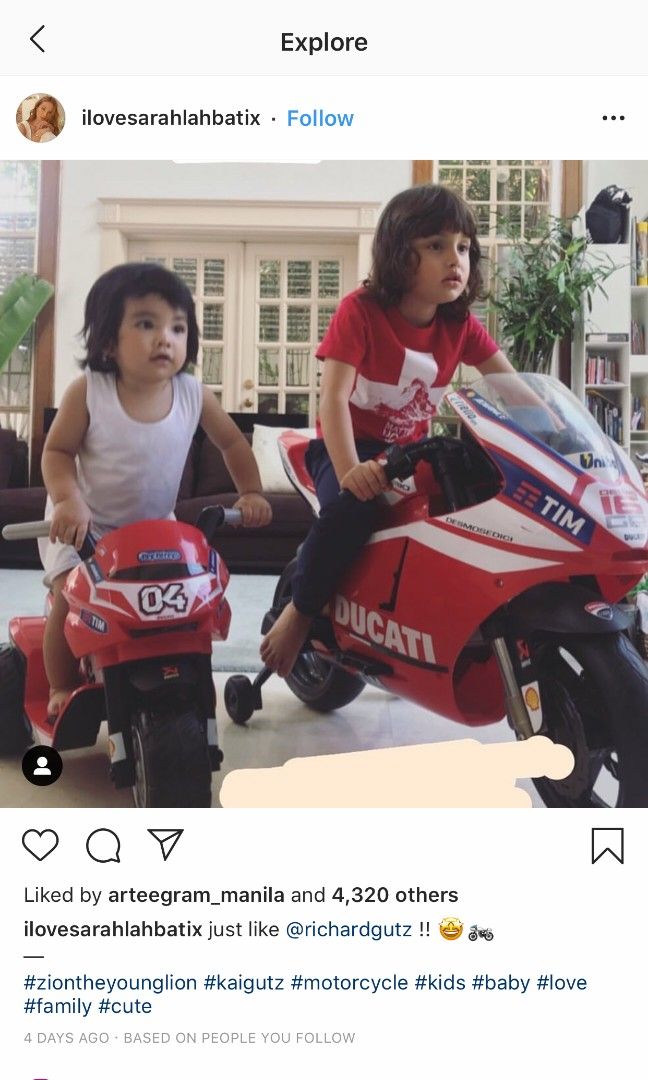 Baby sale big bike