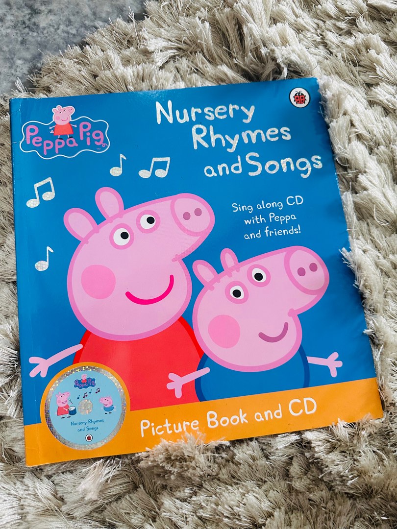 Peppa Pig Nursery Rhymes + CD, Hobbies & Toys, Books & Magazines
