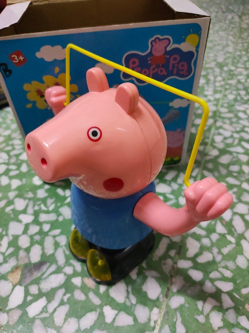 Peppa pig rope skipping with lightning and music