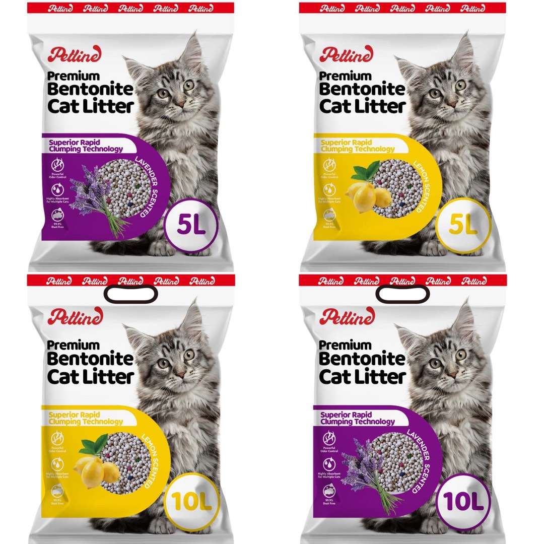 Petline Premium Bentonite Cat Litter, Pet Supplies, Health & Grooming
