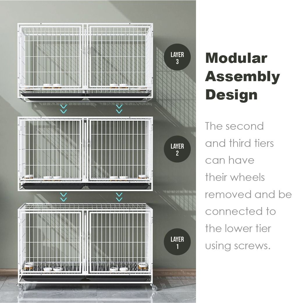 Pets Layer Cage | Pet Furniture Pets Breeding Cage Multi-Layer Cage Big ...